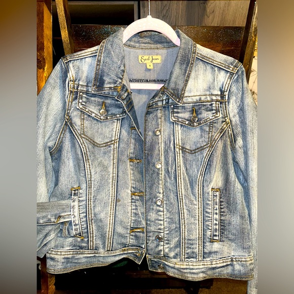 Earl Jeans Jackets & Blazers - Earl Jean bling denim jacket*NEW*